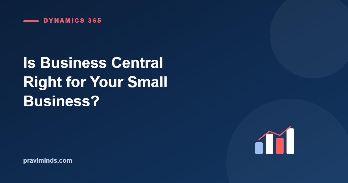 Is Business Central Right for Your Small Business?
